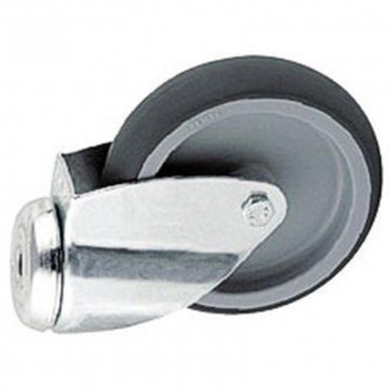 CASTOR FURN SWIVEL HOLE 75MM 1PP