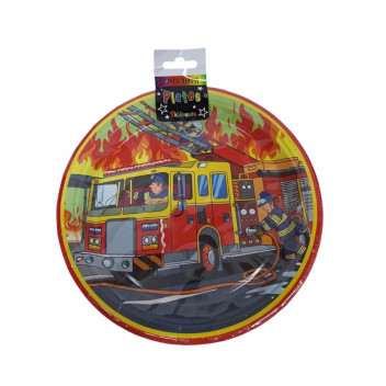 PLATE PARTY   PX24430   FIREMAN   8PP