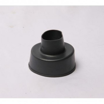 DUTTON BLACK FLUSH PIPE CONNECTOR