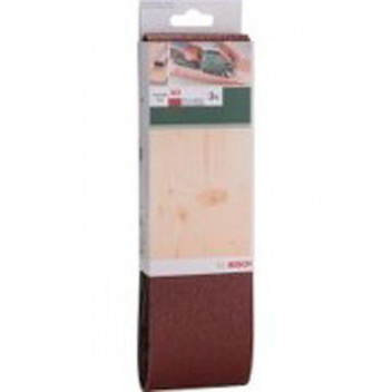 BOSCH SANDING BELT 75X533MM 60G 3PIECE
