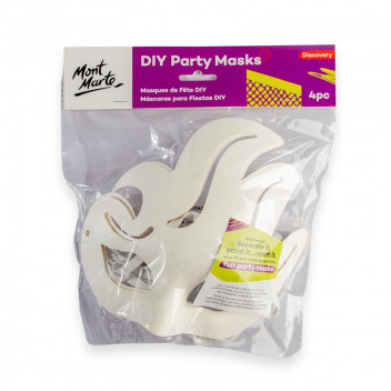 CRAFT FLAME PARTY MASK 4 PIECE