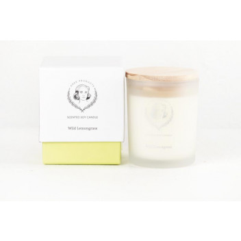 CANDLE SOY SCENTED WILD LEMONGRASS 160G ANKE