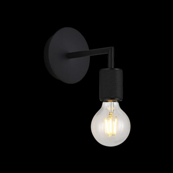 K LIGHT E27 TRENDS WALL LIGHT BLACK