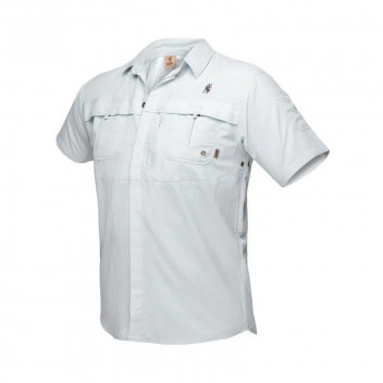 BOERBOEL MEDIUM WHITE GARIEP SHORT SLEEVE SHIRT