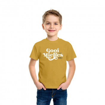 BOERBOEL 1 TO 2 MIELIES MUSTARD KIDS T-SHIRT