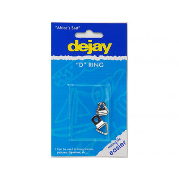 TRANGLE D RINGS 2PER PACK