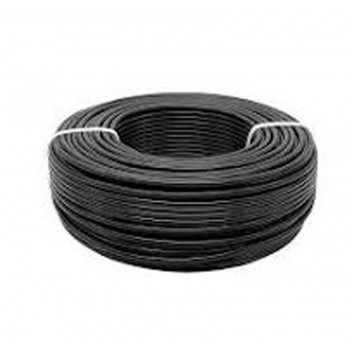 BLACK WIRE HOUSE CABLE 4MM 100M ROLL
