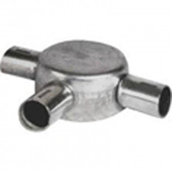 GALVANIZED 3WAY CONDUIT BOX 20MM