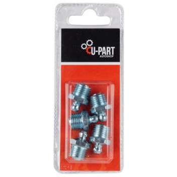 AUTOSHOP STRAIGHT GREASE NIPPLE 1/4 INCH