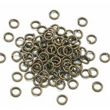 BRONZE CRAFT FINDINGS JUMP RING 8MM