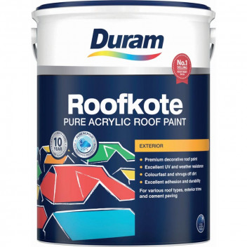 DURAM ROOFKOTE BISCUIT ACRYLIC ROOF PAINT 5L