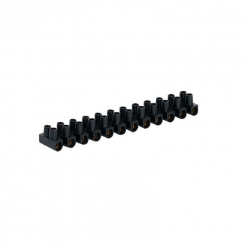 EUROLUX HELLERMAN BLACK 10AMP TERMINAL BLOCK