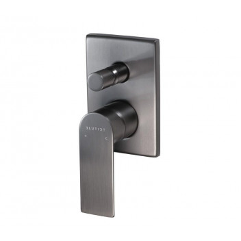 MIXER CONCEALED SILK WITH DIVERTER TRIM SET GUNMETAL BLUTID