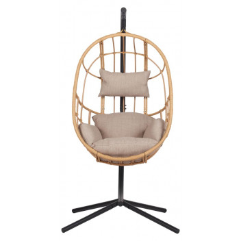 CLIFF CROCUS HANGING PATIO CHAIR WITH CUSHION