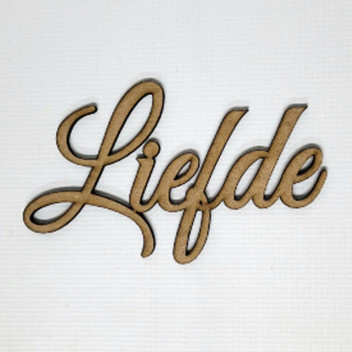 WOOD WORD LIEFDE 70MM
