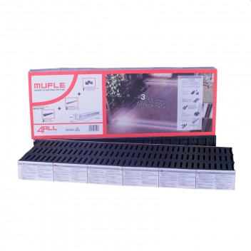 MUFLE HDPE GRATE DRAIN CHANNEL FOR GARAGE 3X1M