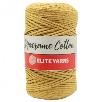 ELITE YARN MACRAME COTTON DENIM BLUE 200MT