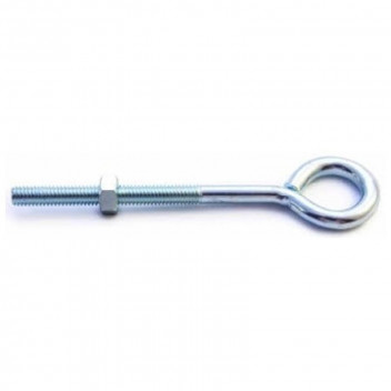 EYE BOLT & NUT ZPL 10X100MM 2PC SAFETOP