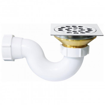 BRESCIA SHOWER TRAP SQUARE WITH PVC BOTTOM
