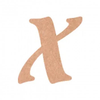 FLAMENCO X WOODEN ALPHABET 10CM