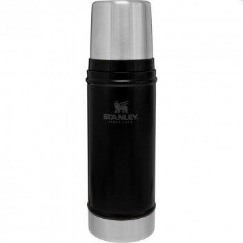 STANLEY BLACK PEBBLE CLASSIC LEGENDARY COFFEE BOTTLE 470ML