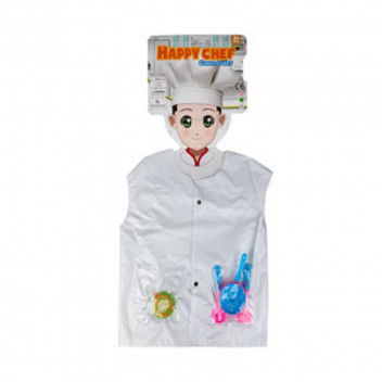CHEF AND ACCESSORIES DRESS UP PARTY COSTUME
