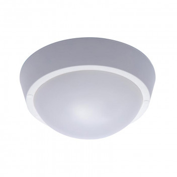 WHITE COOL WHITE 18WATT OUTDOOR LED CEILING AND WALL LIGHT
