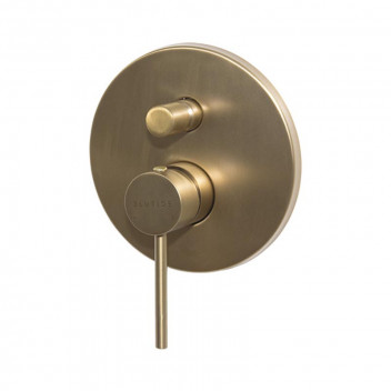 CONCEALED DIVERTER MIXER TAP | NEO BRUSHED BRASS.