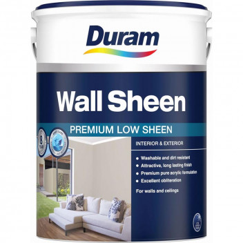 DURAM WALLSHEEN PASTEL PVA BASEPAINT 5L