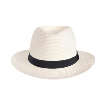PANA-MATE FEDORA IVORY HAT 58CM