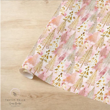 WRAPPING PAPER WHIMSICAL PINES 500X750MM