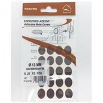 PRACTICAL WAY STICK-ON CAP MAHOGANY  20PP