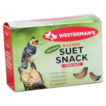 VALEMOUNT SUET TWIN PACK SNACK BIRD FOOD 2X250G