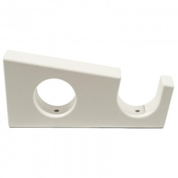 WHITE WOOD DOUBLE BRACKET  34MM