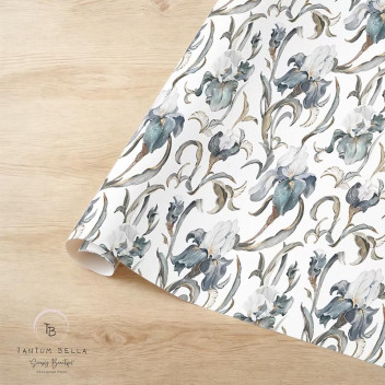 WRAPPING PAPER IRIS ELEGANCE 500X750MM