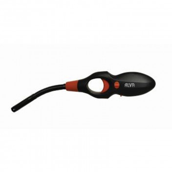 ALVA GAS LIGHTER FLEXI TURBO BLACK&ORANGE