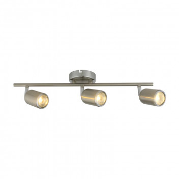 RADIANT SPOT LIGHT SATIN CHROME 3LIGHT GU10 240V