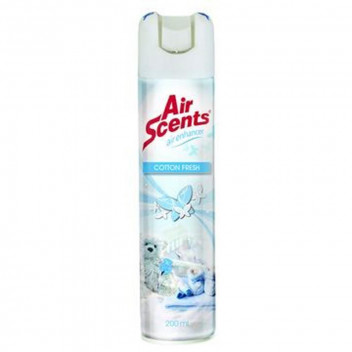 SUMMIT SALES AIR FRESHNER AERO COTTON FRESH AIR SCENTS 200ML.