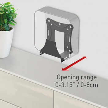 BRACKET TV MEDIA SHELVE BRABM80 ADJUSTABLE BARKAN