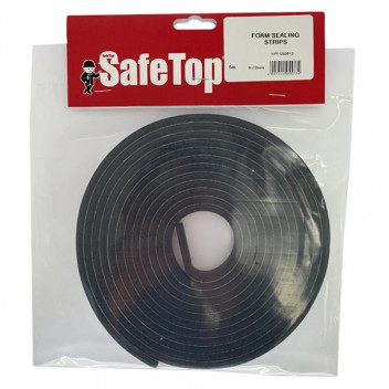 SAFETOP FOAM SEALING STRIP GREY  6X12MMX5M