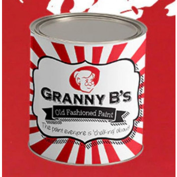 GRANNY B CHALKED PAINT RED HEART LOVE 1L