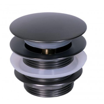 BLUTIDE BATH WASTE GUNMETAL 40MM.