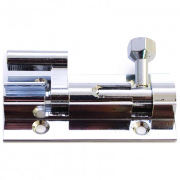 SAFE TOP 50MM CHROME NECK BARREL BOLT