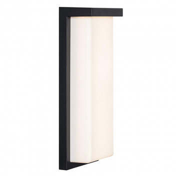 EUROLUX LONE BLACK OUTDOOR WALL LIGHT