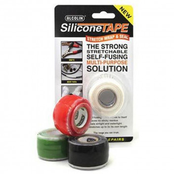 ALCOLIN RED MULTI PURPOSE SILICON TAPE 3M