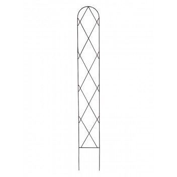 BLACK METAL SMALL DIAMOND TRELLIS