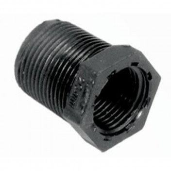 BUSH REDUCE NYLON BLACK 40MMX25MM