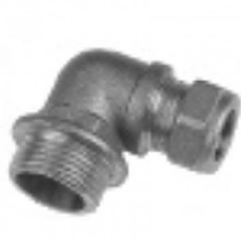 COUPLER STRAIGHT MALE BRASS COMPRESSION  15MMX3/4\"
