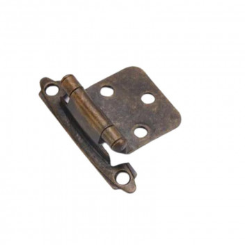 STEEL ANTIQUE BRASS 3 KNUCKLE HINGE 2PIECE