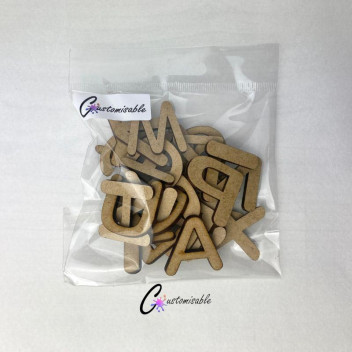 MDF CAPS LETTER SET